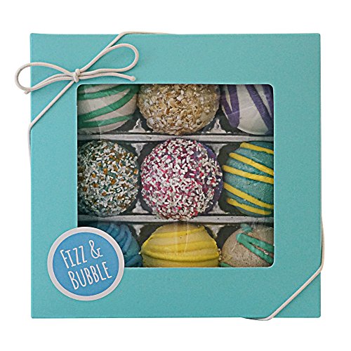 Fizz & Bubble Bath Bomb Fizzy Truffles Spa Box Assorted 9 Count