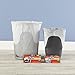Hefty Small Garbage Bags, Flap Tie, Clean Burst Scent, 4 Gallon, 26 Count