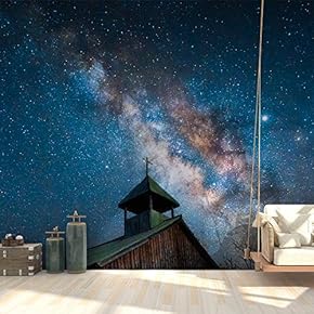 Wall Mural Starry Sky Removable Self-Adhesive Large Wallpaper - 66x96 inches