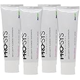 PRO-SYS® Professional Sensitive Toothpaste for Cavity Protection & Enamel Repair for Sensitive Teeth, Fluoride Toothpaste, Sooth Nerve Endings and Reduce Pain, Fresh Mint Gel (Pack of 4)