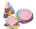 LolliZ® Ice Cream Cups 8oz., Red/Polka Dots, 12 Pcs