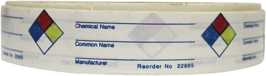 Harris Industries 01LB22885 NFR Label, PK720, 1" Height, 2.5" Length, 1" Width, Large/2.5 x 1 (Pack of 3)