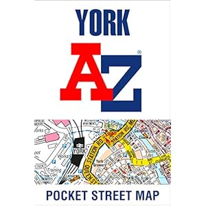 York A-Z Pocket Street Map Paperback – Gevouwen Kaart, 5 maart 2020