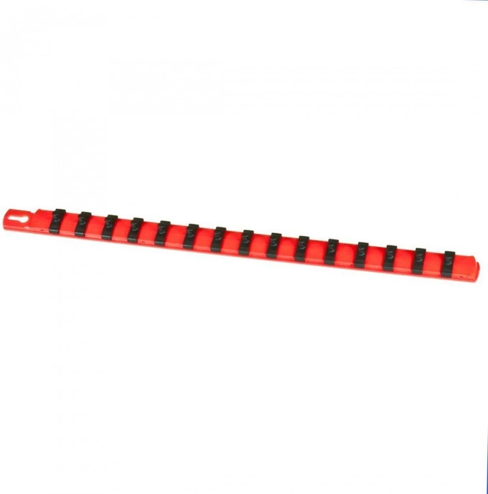 Ernst 1/4" Socket Rail Organiser Dura Pro Twist Lock Holds 15 Sockets E8400