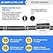 Simple Deluxe 10-Feet Pair of 800 LBS Heavy Duty Lightweight Portable Hammock Straps 32 Loops and 2 Metal Locking Carabiners
