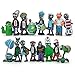 Maggift Plants vs Zombies Figure PVC Toys,16 Piece (Plants vs Zombies)