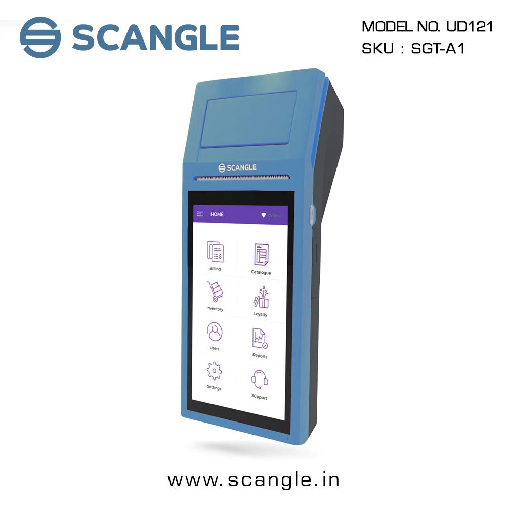 android billing machine with printer
