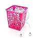Esfun Set of 5 Square Pen Pencil Holder Cup for Desk Storage Desktop Organizer Container Basket for Home School Kids Office Brushes Desk Sorter Collection