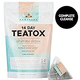 Namskara Herbal 14 Day Teatox Detox - Best Natural Tea Supplement for Colon Cleanse, Weight Loss, and Reducing Cravings with All Natural Ingredients Including Rooibos, Green Tea and Garcinia Cambogia