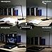Lighting EVER 3100015-US Dimmable LED Desk Lamp, 7 Brightness Levels, Eye Protection Design Reading Lamp, Touch Sensitive Control, 6W Folding Table Lamp, Daylight White, Bedroom Lamp, 7.48