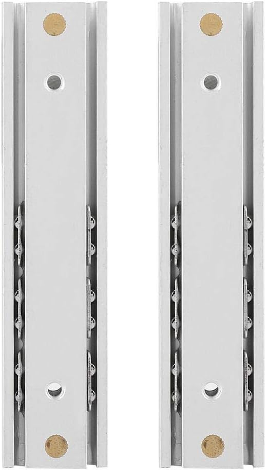 Amazon Com Garosa 2pcs Set Drawer Slides Aluminum Alloy Ball