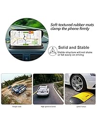 Soporte de teléfono móvil para coche, soporte de teléfono para coche, 1-negro