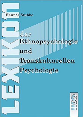 Amazon Fr Lexikon Der Ethnopsychologie Und Transkulturellen Psychologie Stubbe Hannes Livres