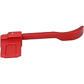 Metal Hot Shoe Thumb Up Rest Hand Grip for A6700 Camera, Aluminum Alloy Ergonomic Design Digital Camera Battery Grips Hot Shoe Thumb Grip (Red)