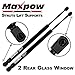 Maxpow Qty (2) Rear Window Gas Charged Lift Support Struts Compatible With Pontiac Aztek 2001 2002 2003 2004 2005 SG330041