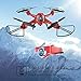 Holy Stone HS200D FPV RC Drone with 720P Camera 120°FOV Live Video WiFi Quadcopter for Beginners and Kids RTF RC Helicopter with Altitude Hold Headless Mode 3D Flips One Key Take-Off/Landing Color Red