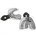 ZIEENC AZDENT Stainless Steel Dental Impression Teeth Tray Autoclavable(6pcs/kit)