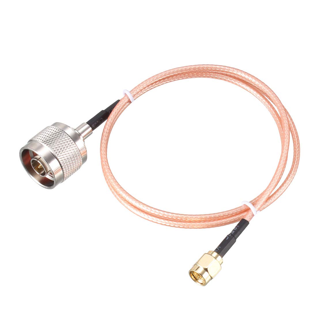 sourcing map Coax Extension Cable 50 Ohm 4 Ft SMA Male to N Male RG316 Jumper Cable