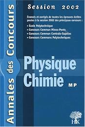Physique et chimie, MP
