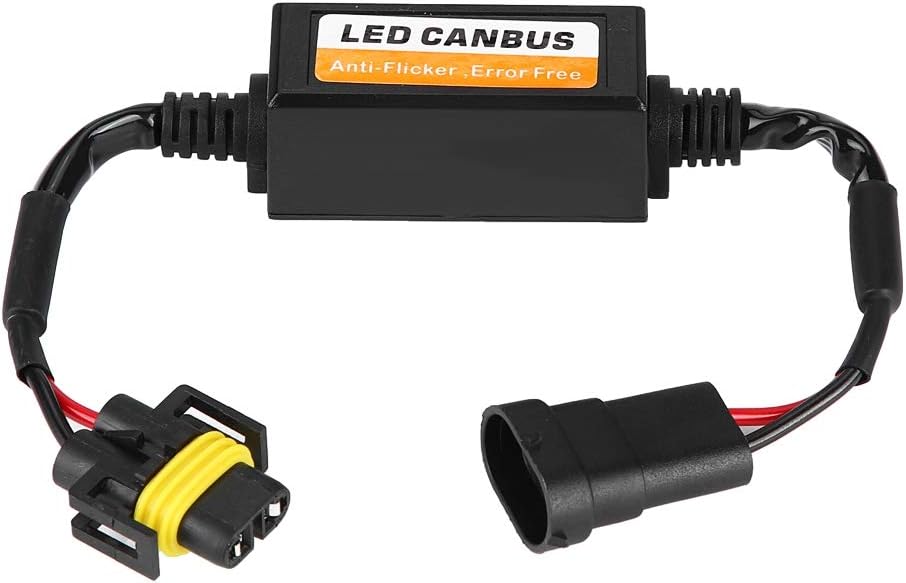 Suuonee Headlight Decoder Decoder for H8/H9/H11 C12 LED Headlight Fog Lamp Anti-Flicker Flash Error Canceler Bulb Warning Canceller Adapter - Image 5