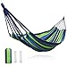 V VONTOX Brazilian Hammock(1-2 Person), Comfortable Canvas Outdoor & Indoors Hammock can Bear 500lbs, Lightweight Portable for Room, Garden, Backyard Patio Hammock