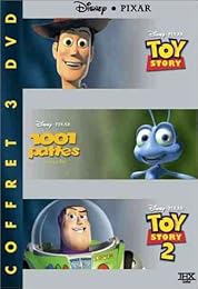Coffret Pixar - Toy Story + 1001 pattes + Toy Story 2
