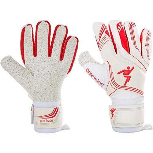 Precision GK Premier Collection Neg Lite Quartz Goalkeeper Gloves Size 8.5