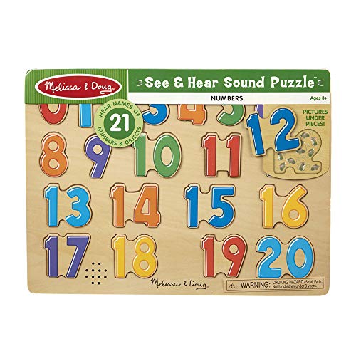 4 Melissa+Doug+Numbers+Sound+Puzzle