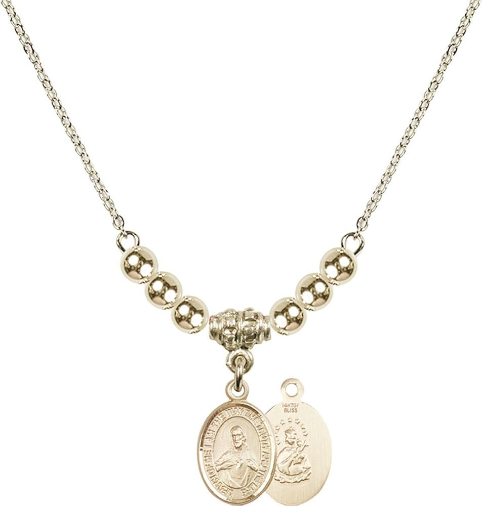 18Inch Hamilton Gold Plated Necklace with 4mm Gold Filled