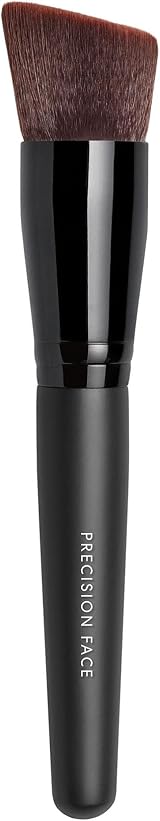 bareMinerals Ready Precision Foundation Brush Synthetic Vegan Dense Bristles view 1