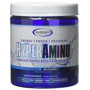 Gaspari 300 g Blue Raspberry Hyper Amino Sports Supplements