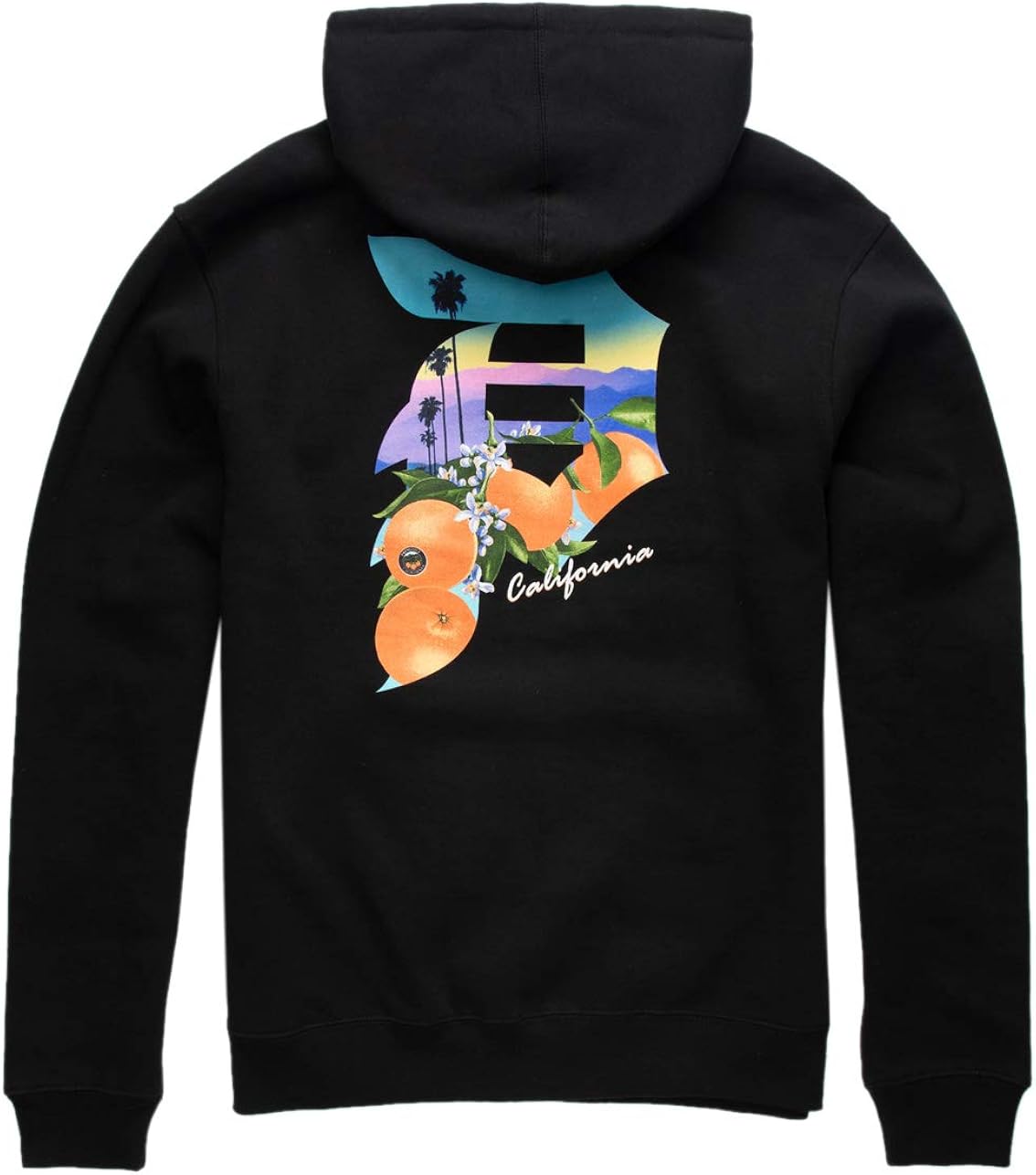 California Black Hoodie Fashion Hoodies 