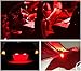 Jtech 10x 194 168 2825 T10 5-SMD Red LED Car Lights Bulb