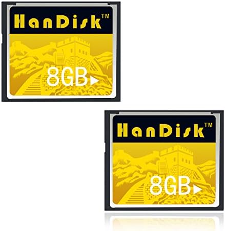 2Pack CF Card 8GB Compact Flash Cards 8GB 3 Years' Replacement Warranty CF memory card For Cmaera
