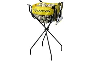 Easton PROFESSIONAL Baseball Softball Ball Caddy, 2020, Pro Design Offers Heavy Duty Stand For Batting Practice, Holds 100+ B