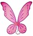 Hot Pink Pixie Fairy Wings Tinkerbell Princess Tutu Dress up Costume