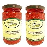 Bomba Calabrese, 10.23 ounce (Italian Hot Spread Sauce) 2 Pack