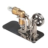ELENKER Mini Hot Air Stirling Engine Motor Model Educational Toy Kits