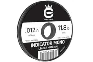 Cortland Fly Line Indicator Euro Numph Fly Fishing Mono Leader Material