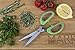 Marky Products Herb Scissors - Multipurpose Premium Stainless Steel 5 Blades Best For Kitchen and Garden, Culinary, Office and Spice Cutting Comes with Cleaning Comb, Plastic Scraper and PDF Guide