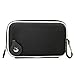 Travel Vape Case compatible with G Pen Herbal Vaporizer Grenco Snoop Dogg |SLIM BLACK NYLON SEMI-HARD SHELL| + Carabiner Hook for Easy Attachment