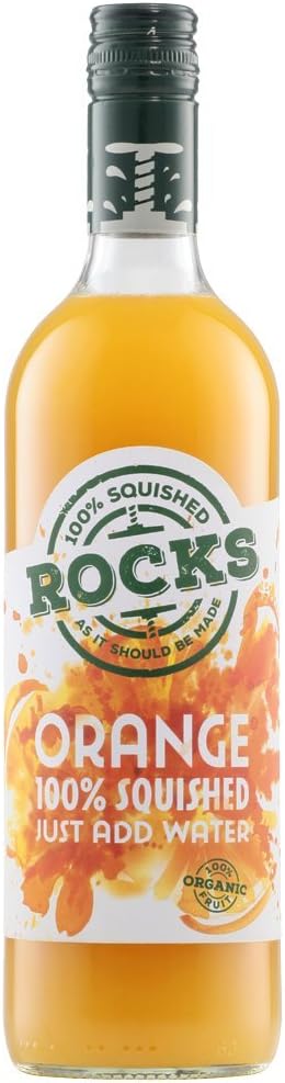(2 Pack) - Rocks - Orange Squash | 740ml | 2 PACK BUNDLE