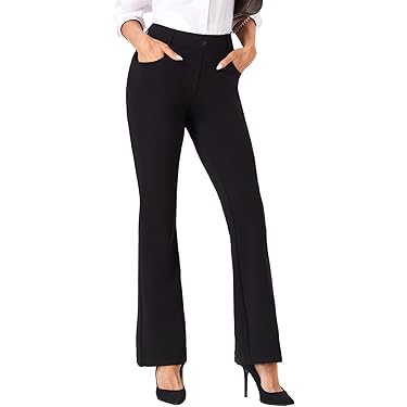 Amazon Best Sellers: Best Women's Wear to Work Pants & Capris