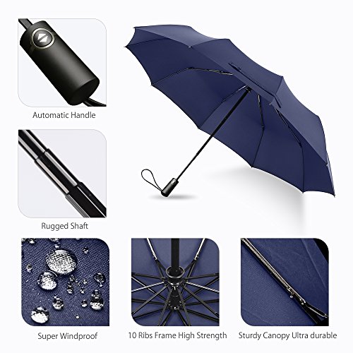 2 Bodyguard+Compact+Umbrella+Windproof+Protection