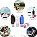 INNERNEED Silicone Travel Bottles Set, Leakproof Squeezable Travel Size Containers for Toiletries, Shampoo, Conditioner, Soap, TSA Approved (3 oz)