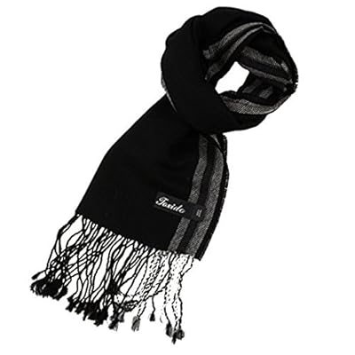 Y&G Men's Fashion Woven Wool/Silk Mens Scarf Gift in a Choice of Colors Y&G Men's Fashion Woven Wool/Silk Mens Scarf Gift in a Choice of Colors