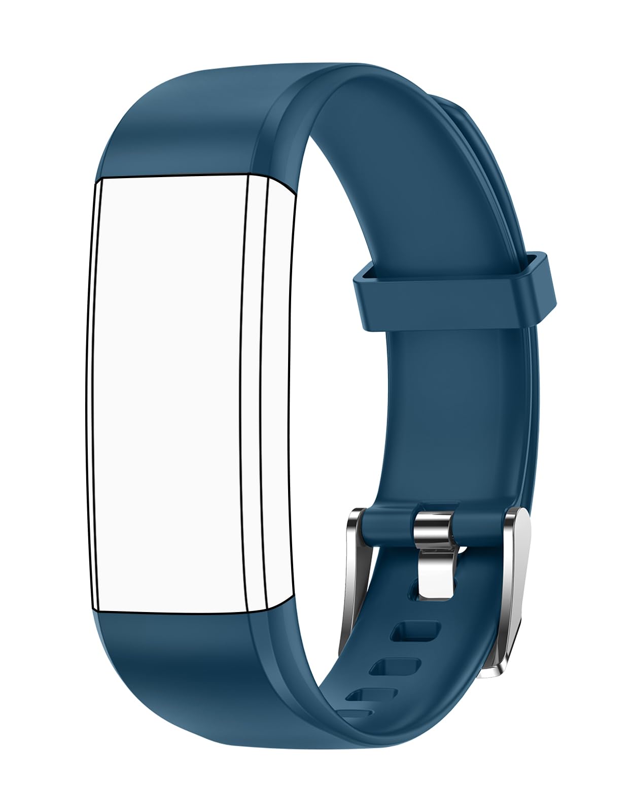 Photo 1 of GRV Replacemnet Bands Fits Non Bluetooth Pedometer Blue
