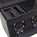 WOLF Heritage Double Watch Winder with Storage
