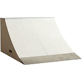 OC Ramps Quarter Pipe (2' Tall x 3' Wide) - Durable Wood Skateboard Ramp Kit - Store Easily in the Garage - Great for Home or Professional Use and also Works for BMX Bikes, Scooters, and Inline Skates