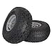 MARASTAR 21436-2PK 15x6.00-6" Front Tire Assembly Replacement for Husqvarna Riding Mowers